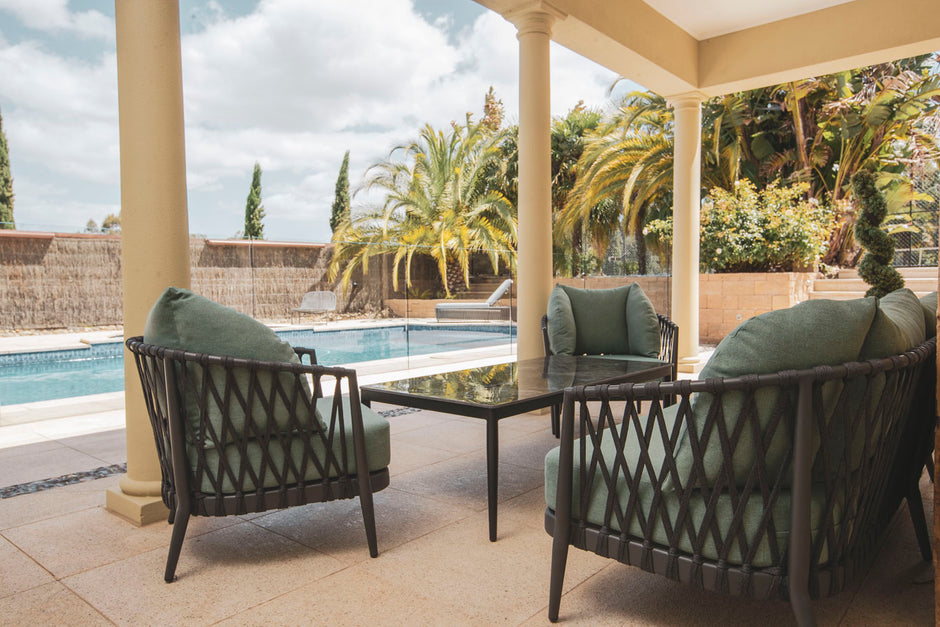 Serene Outdoor Coffee Table with Sintered stone