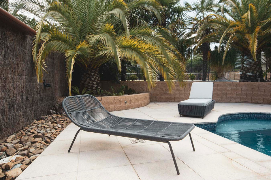 Breeze Outdoor Rope Sun Lounger