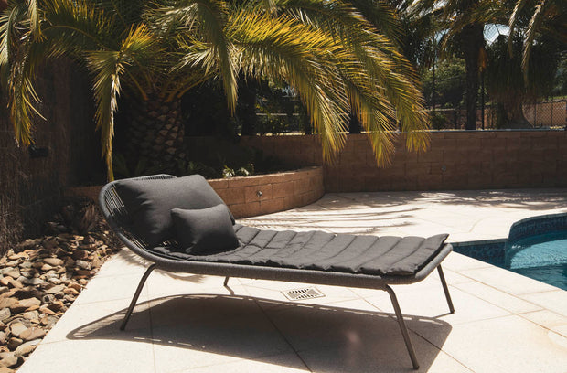 Breeze Outdoor Rope Sun Lounger