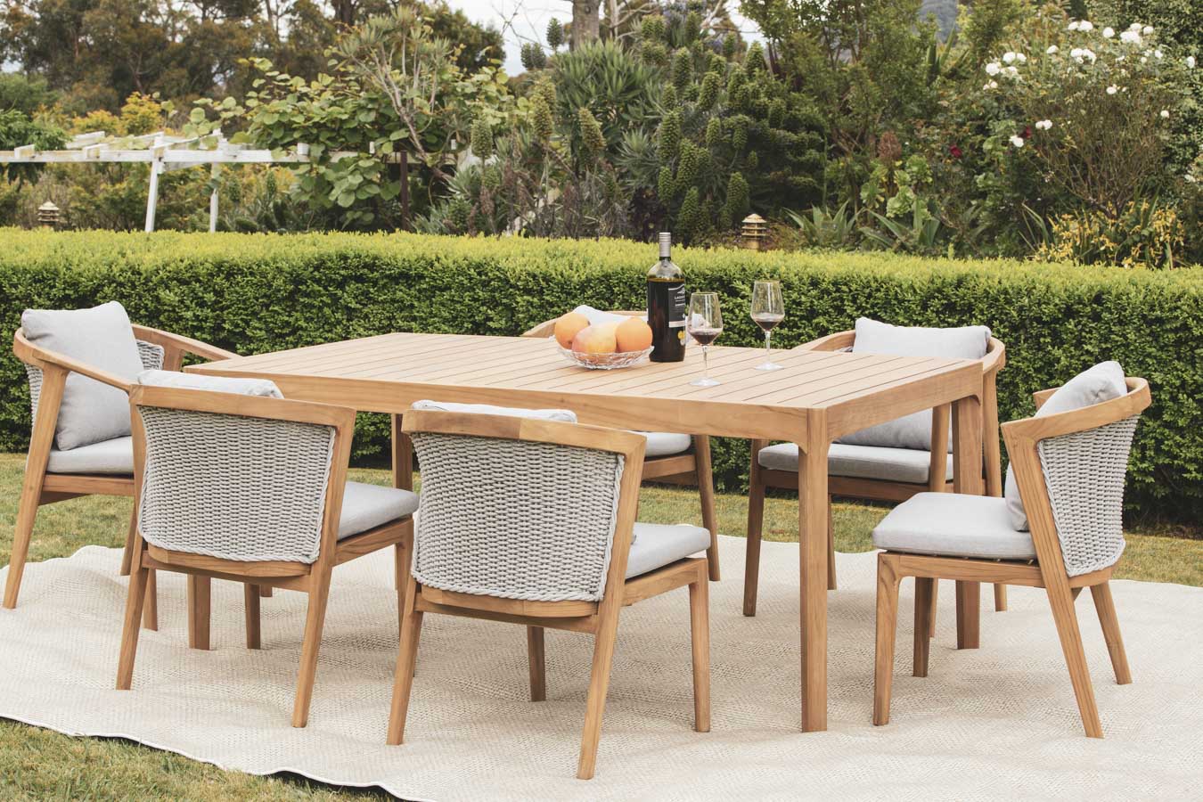 Orion Outdoor Teak Dining Table