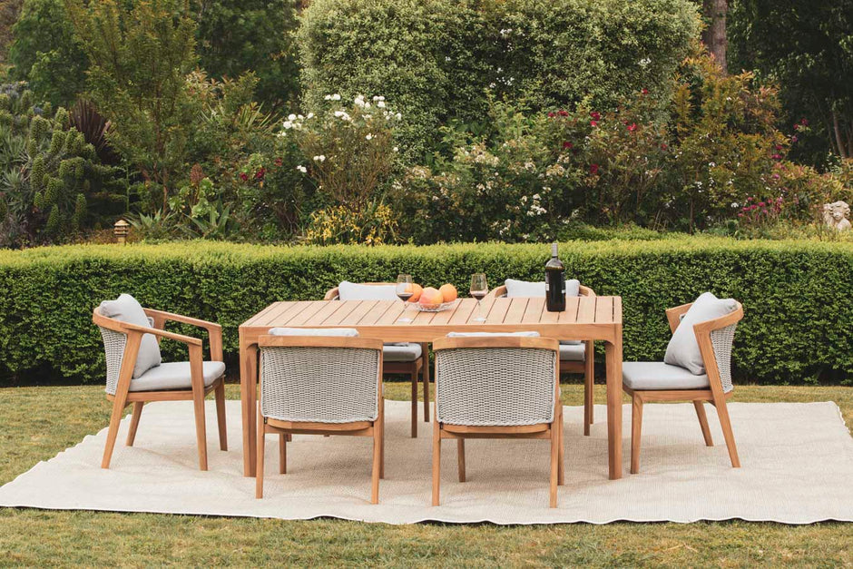 Orion Outdoor Teak Dining Table