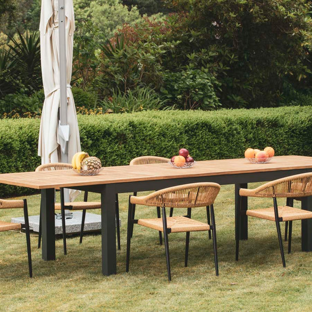 Bliss Outdoor Teak Extension Dining Table