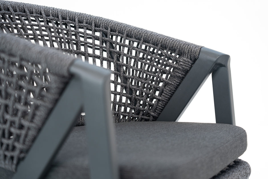 Pebble Outdoor Rope Dining Chair