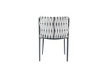 Celeste Outdoor Rope Round Dining Table and Chair