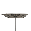 Helios Outdoor Market Umbrella with 40kg Marble base - Beige Square