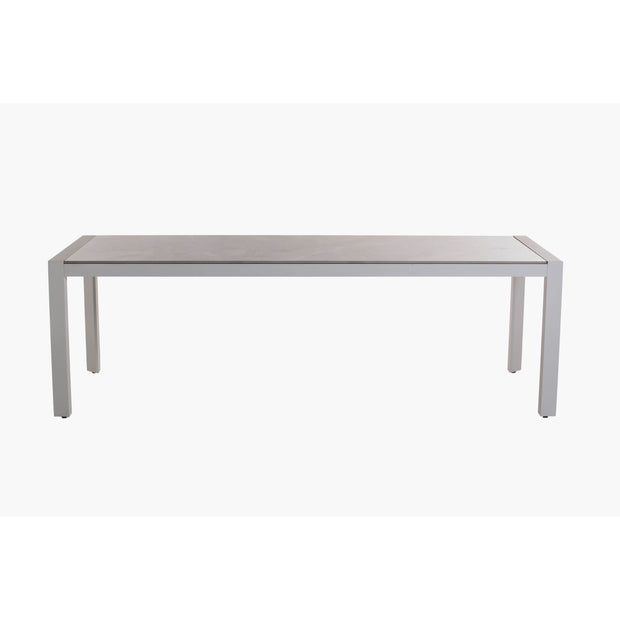 Ethan Outdoor Aluminum Dining Table with Sintered Stone