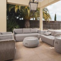 Nimbus Outdoor Rope Round Coffee Table Large