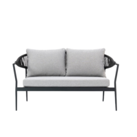 Nova 2 Seater Outdoor Rope Lounge