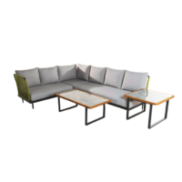 Cobalt Collection 3pc Lounge Suite - Seating Only
