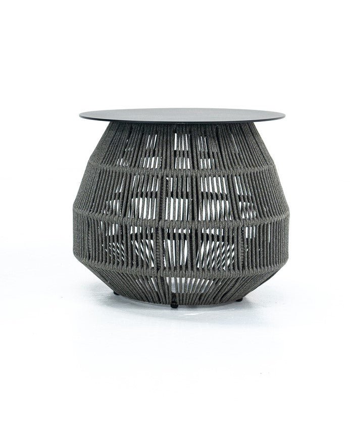 Forge Outdoor Rope and Aluminum Coffee Table Large