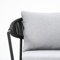 Nova Outdoor Aluminum and Rope 5pc Lounge Settings