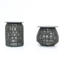 Forge Outdoor Rope and Aluminum Coffee Table Large