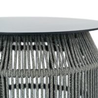 Forge Outdoor Rope and Aluminum Coffee Table Small