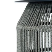 Forge Outdoor Rope and Aluminum Coffee Table Small