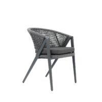 Pebble Outdoor Rope Dining Chair