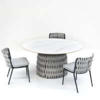 Celeste Outdoor Rope Dining Chair