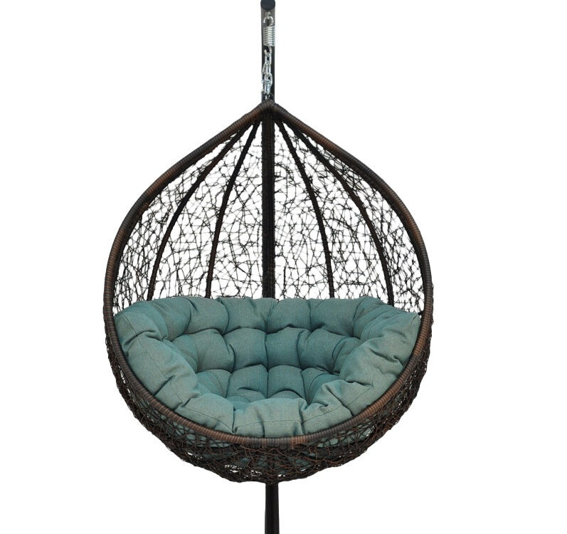 Outdoor Wicker Hanging Egg Chair