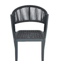 Dove Outdoor Rope Armless Dining Chair