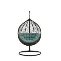 Nest Outdoor Wicker Hanging Egg Chair