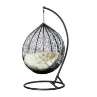 Nest Outdoor Wicker Hanging Egg Chair
