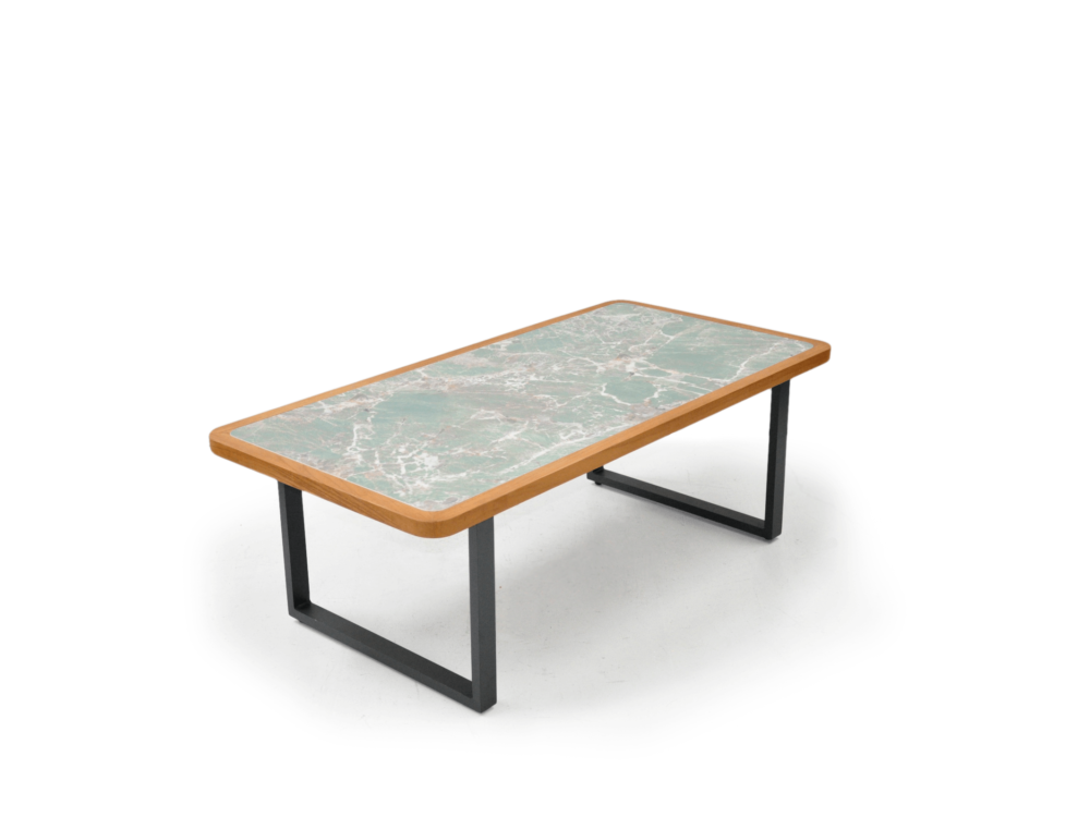 Cobalt Outdoor Coffee Table with sintered stone Large