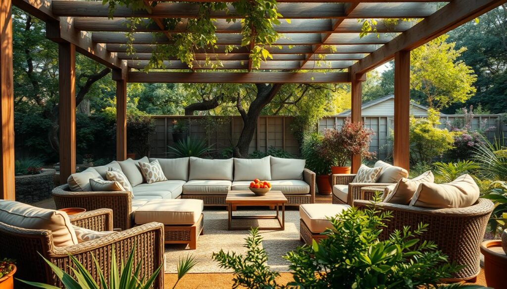 comfortable outdoor seating