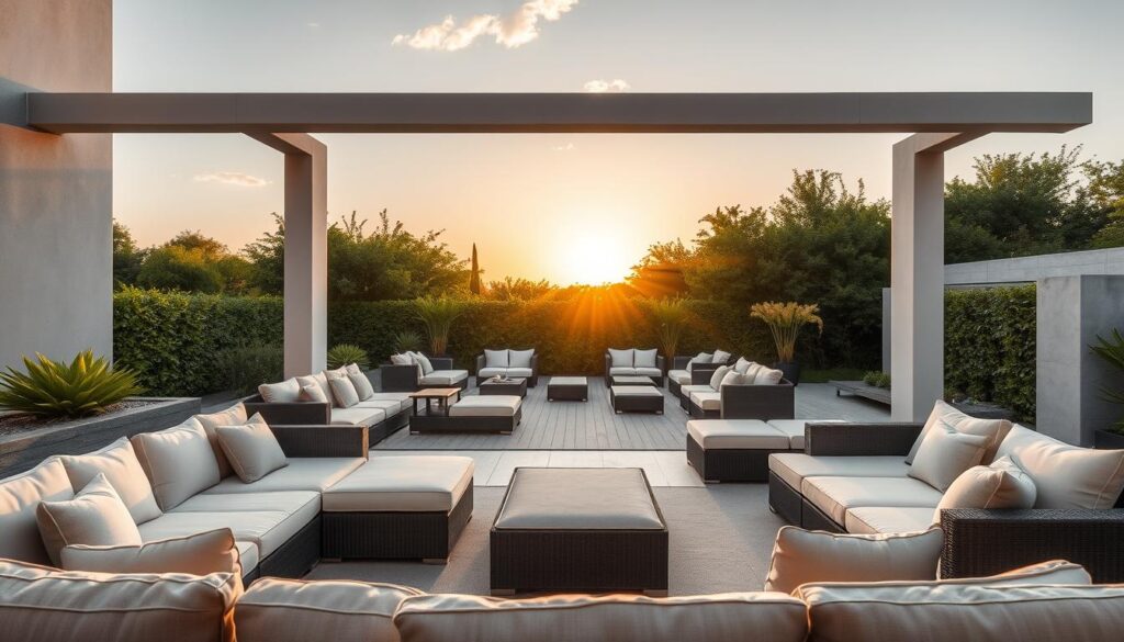 customizable outdoor sofas