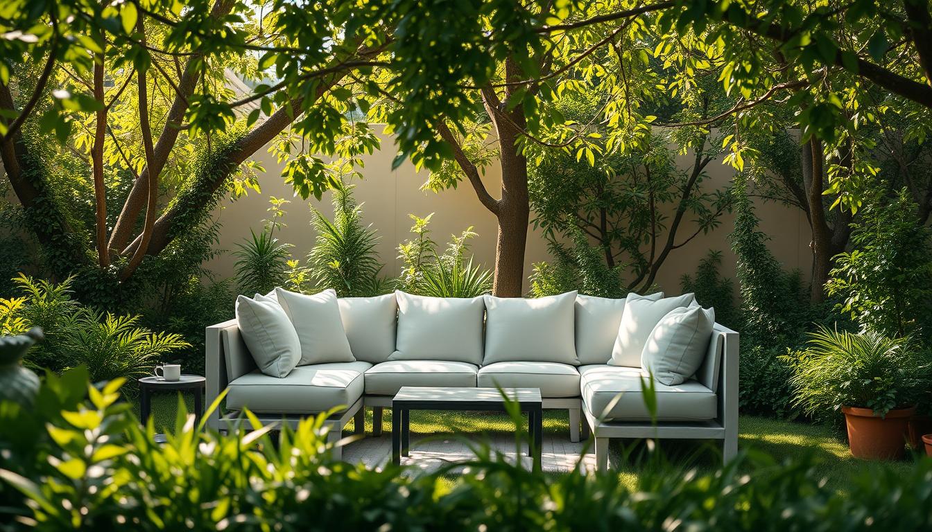 small outdoor sofa