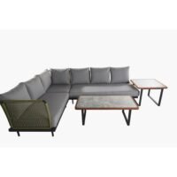 Cobalt Outdoor Coffee Table with sintered stone Large