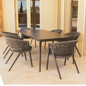 Quasar Outdoor Aluminum Dining Table