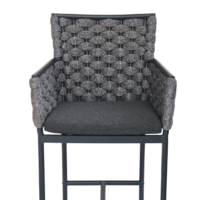 Equinox Outdoor Rope Bar Stool - Set of 4