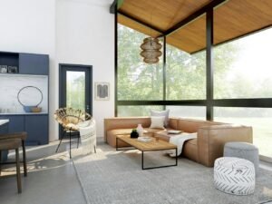 outdoor rattan sofa set