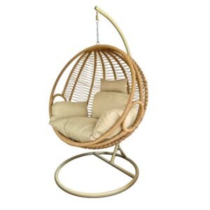 Eden Outdoor Egg Chair – Aluminum – Single Seat