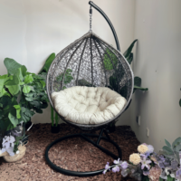 Nest Outdoor Wicker Hanging Egg Chair