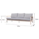 Reyne 3 Seater Sofa