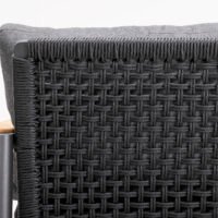 Reyne lounge – 4 Seater Charcoal