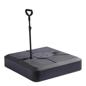 4 Pcs Umbrella Cross Base-Black