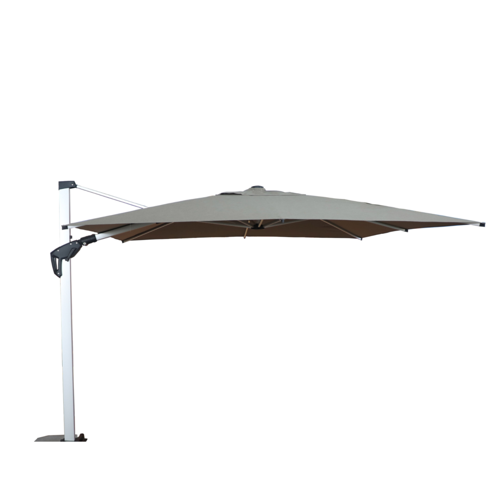 Stormshade Cantilever Umbrella 3m*3m in Smoked Tweed
