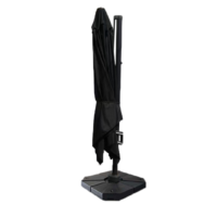 WindShield 3.3m x 3.3m Cantilever Umbrella with 4pcs refillable base