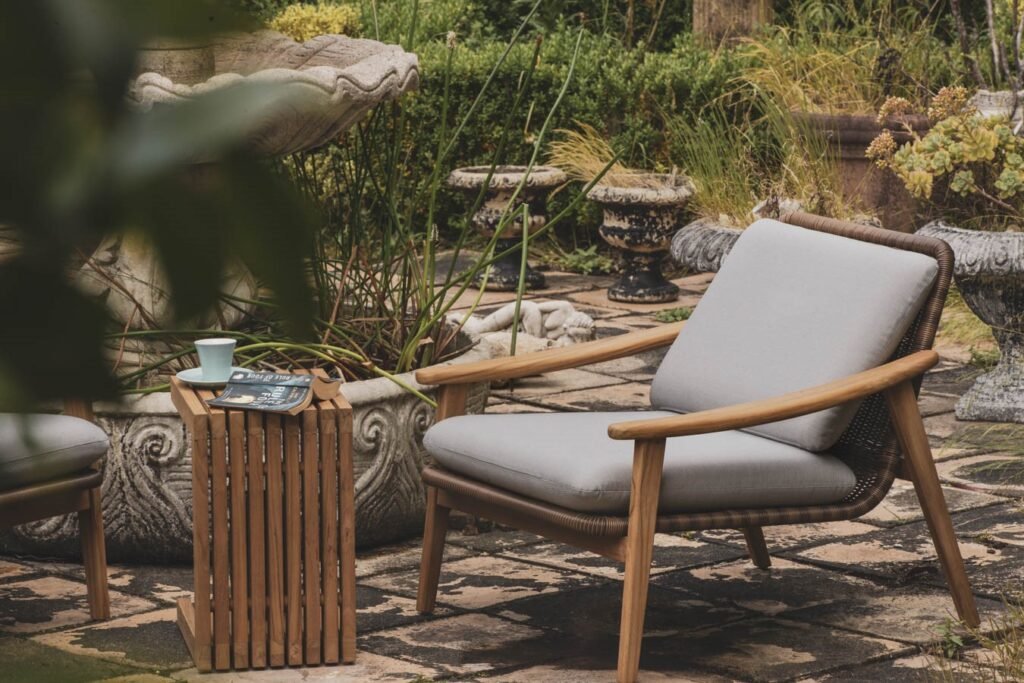 outdoor armchair