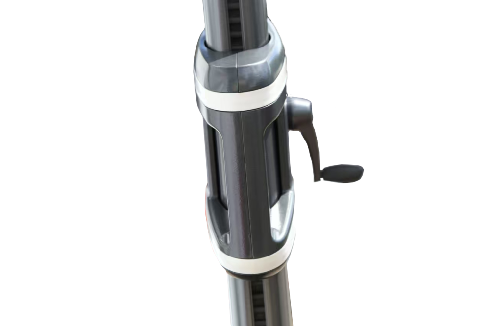 WindShield 3.3m x 3.3m Cantilever Umbrella with 4pcs refillable base