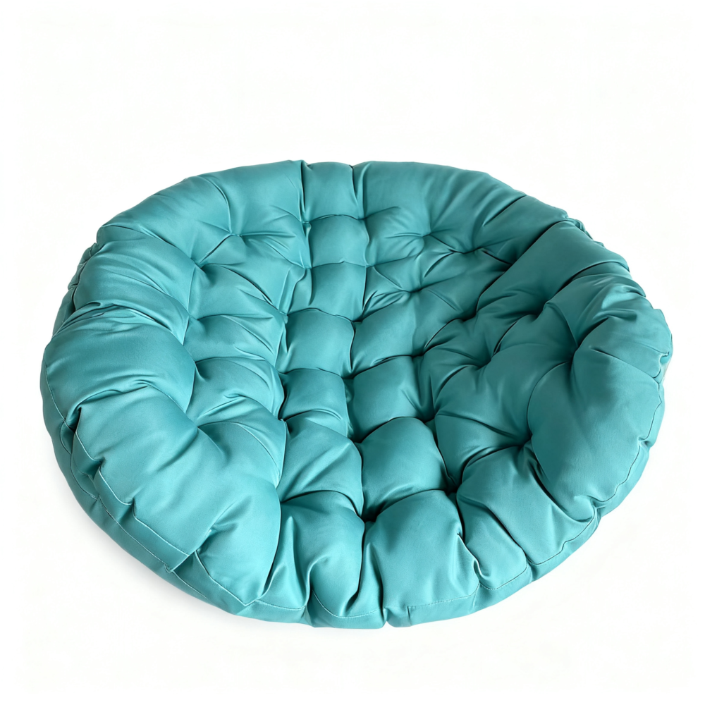 Outdoor Hanging Egg Chair Cushion - Round Green