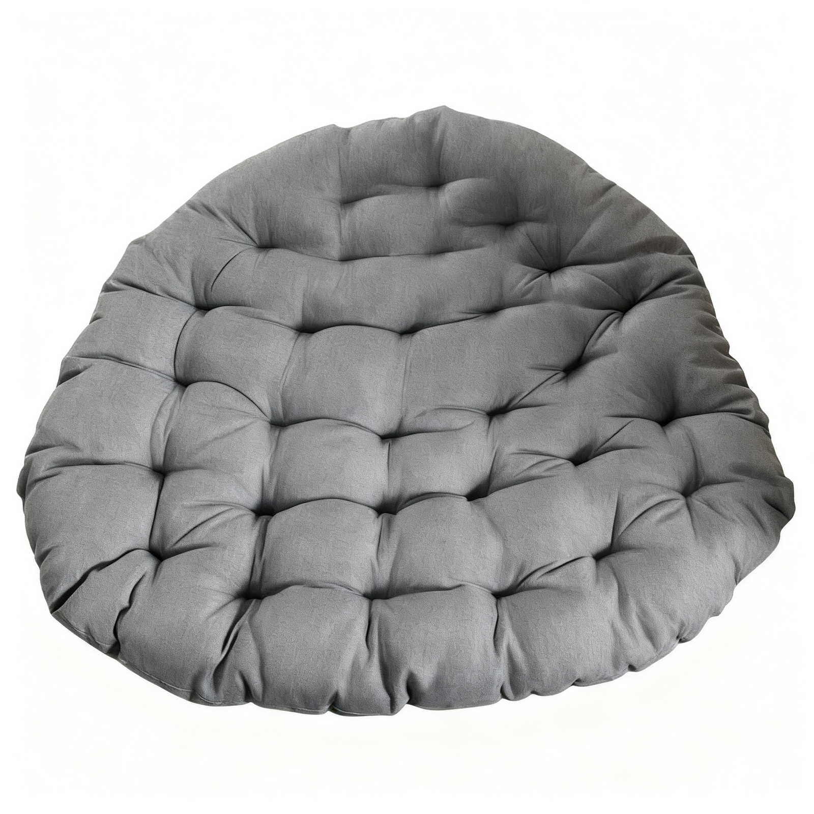 Outdoor Hanging Egg Chair Cushion – Round Grey